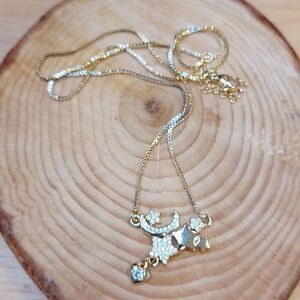 Mandala stars & moon necklace